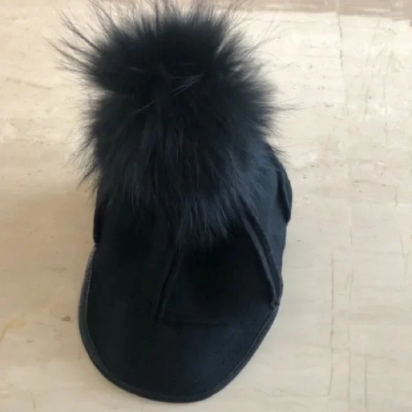 RUDSAK Wool Basbeall/Lieutenant Cap with Pompom - Picture 3 of 4